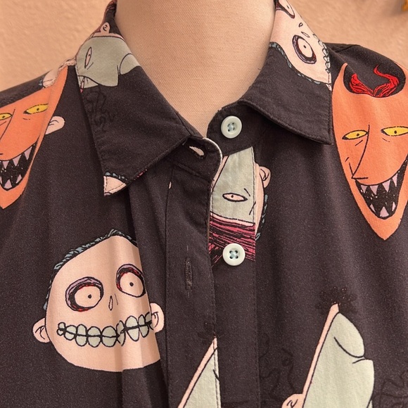 The Nightmare Before Christmas Button Down - Small - Picture 6 of 7